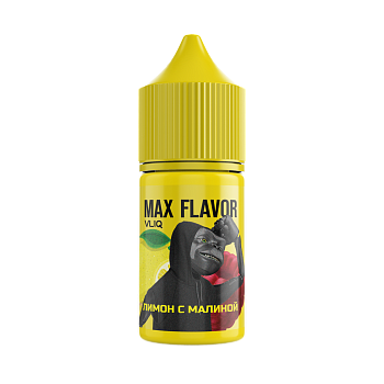 Жидкость для ЭСДН MAX Flavor "Лимон с Малиной" 27мл 0мг.
